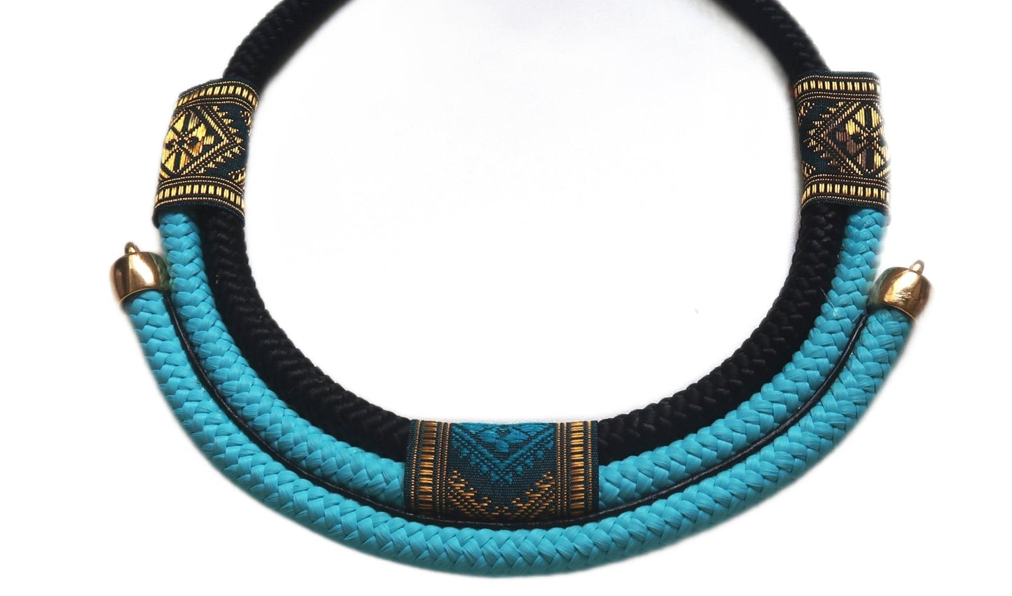 Collier Raz de cou YAYE FALL en Collier yaye fall artisanal africain - KaolackCreations