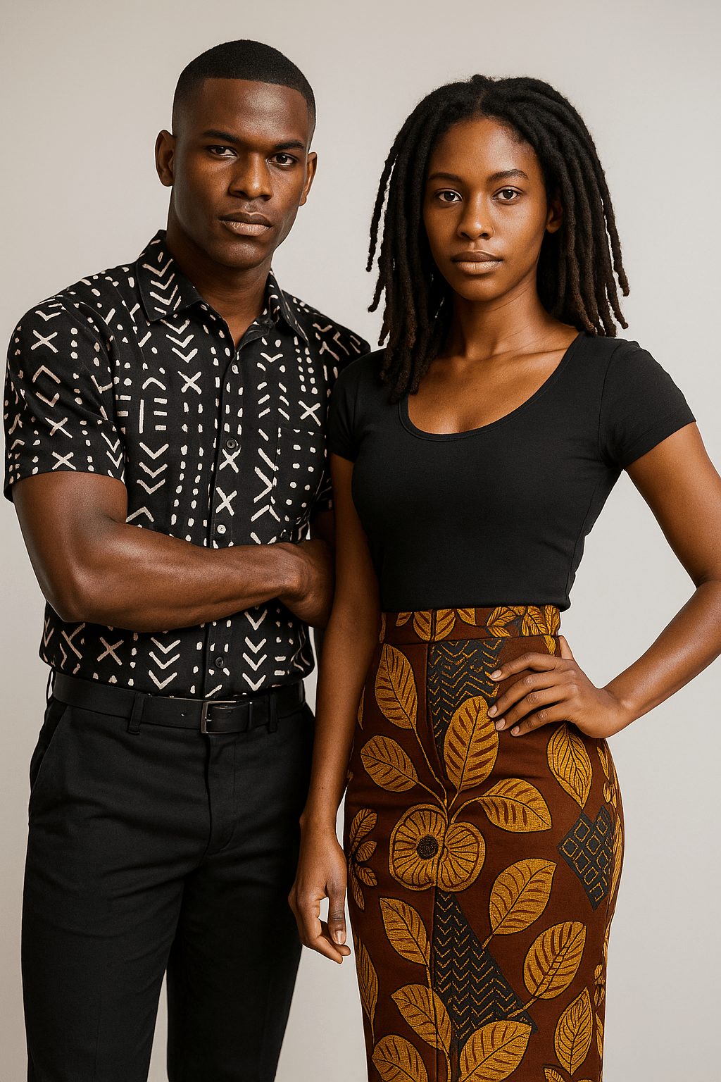 Guide des tailles Kaolack Créations : silhouettes africaines & coupes