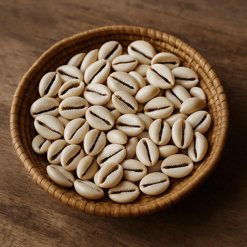 Le cauri en Afrique : de monnaie ancienne à symbole spirituel et bijou contemporain