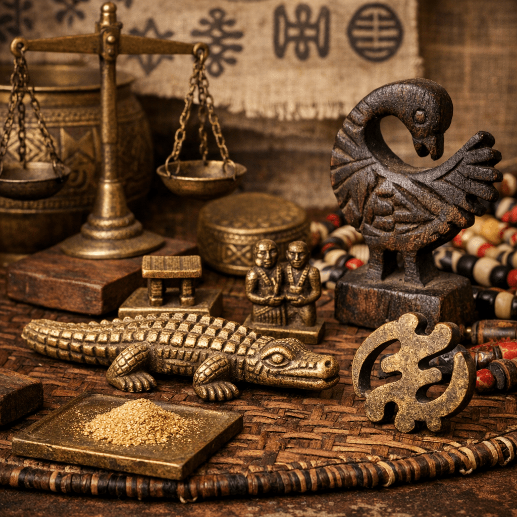 Poids Akan et symboles Adinkra : histoire, signification et présence dans le Ghana d'aujourd'hui - KaolackCreations