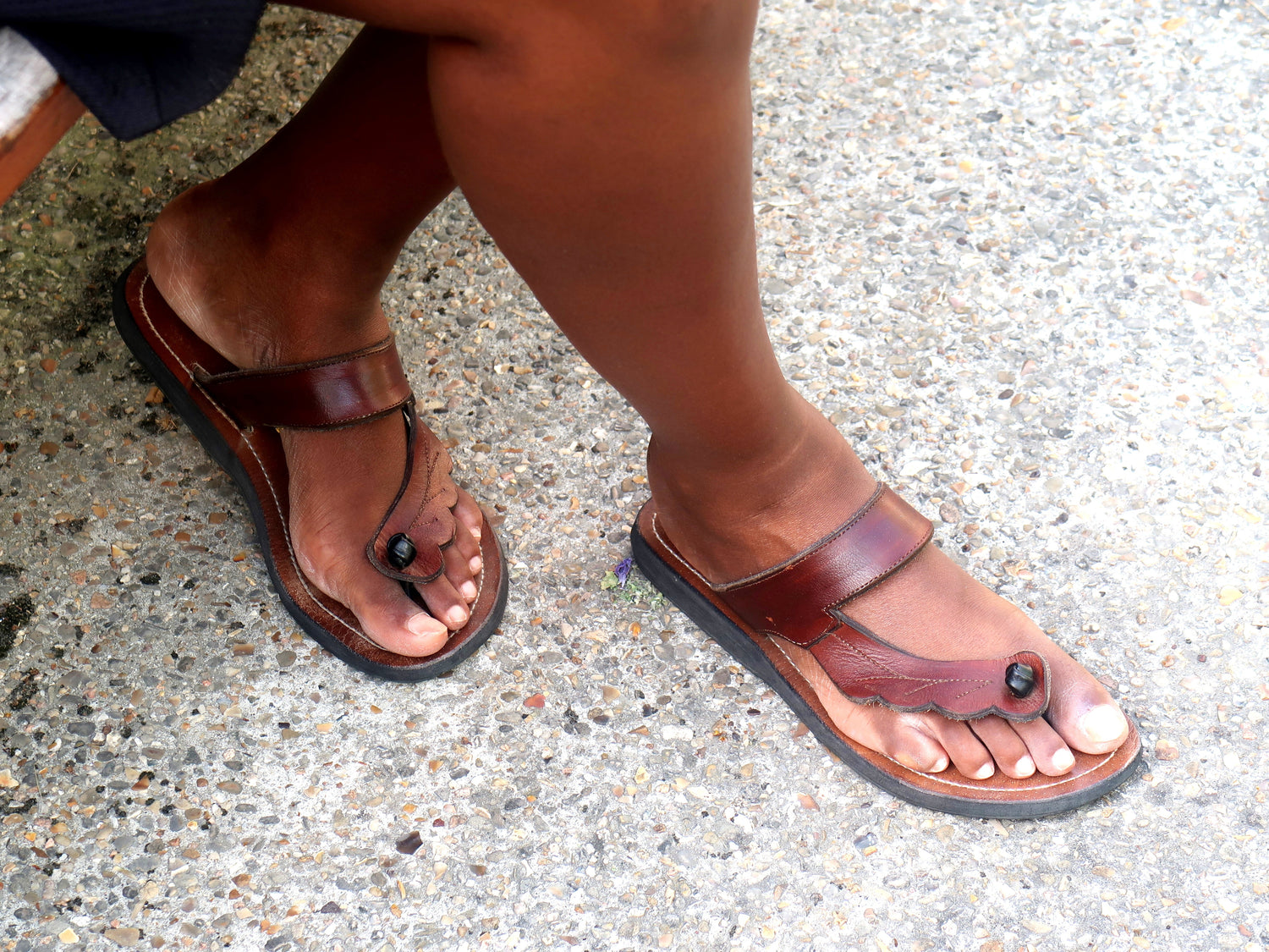 Les Sandales en cuir - KaolackCreations