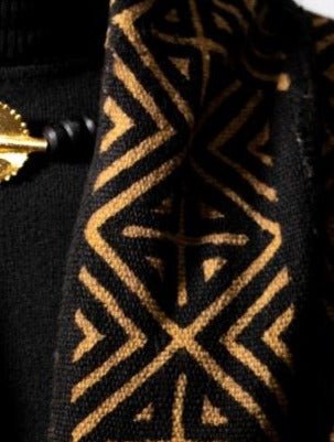 Blazer homme en Bogolan tissé à la main – Mali en Blazer homme en bogolan artisanal africain - KaolackCreations