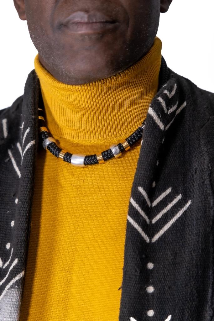 Blazer homme en Bogolan tissé à la main – Mali en Blazer homme en bogolan artisanal africain - KaolackCreations