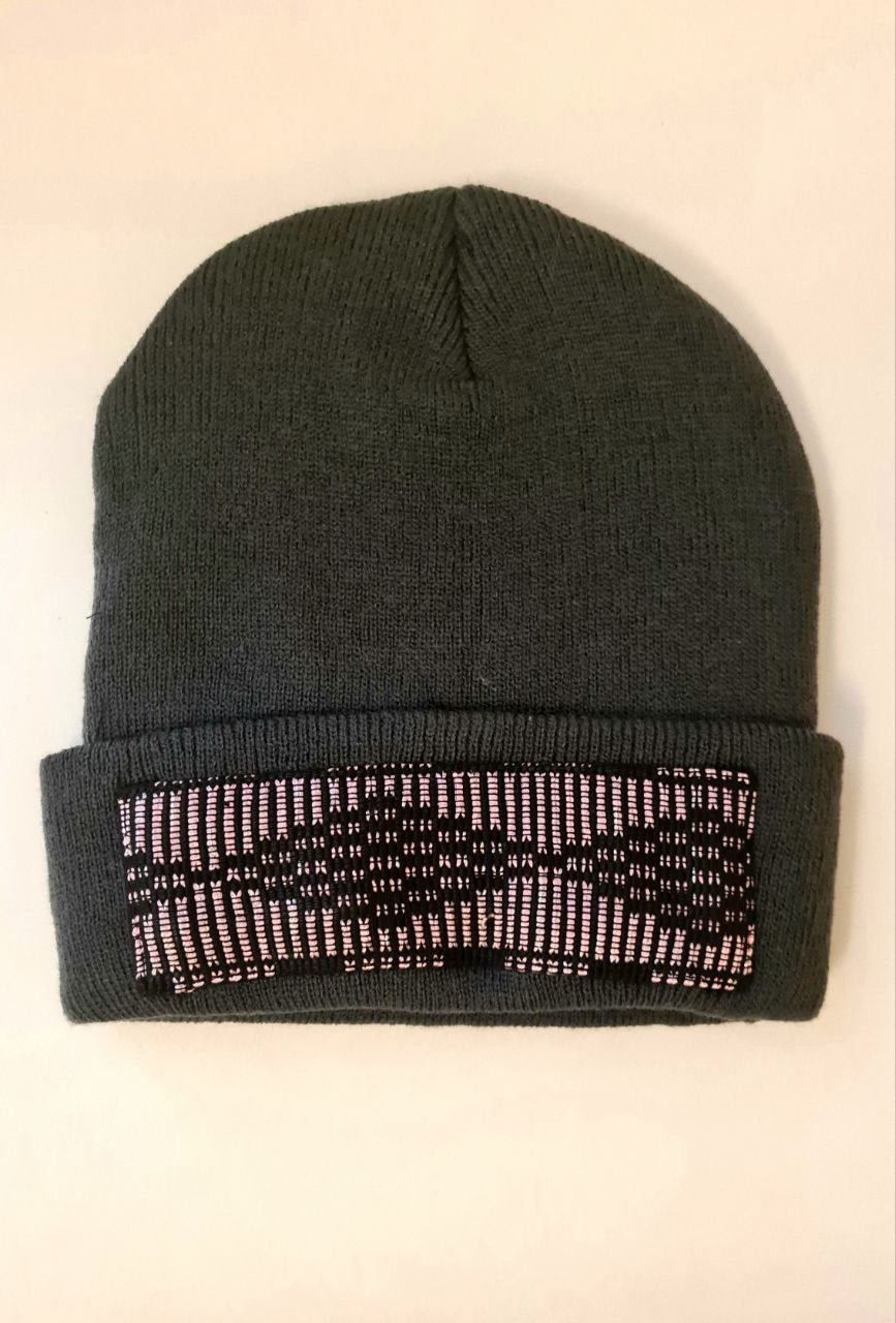 Bonnet en laine gris charbon avec protection isotherme Thinsulate™ – Pagne Africain tissé en bonnet en laine et pagne africain artisanal africain - KaolackCreations