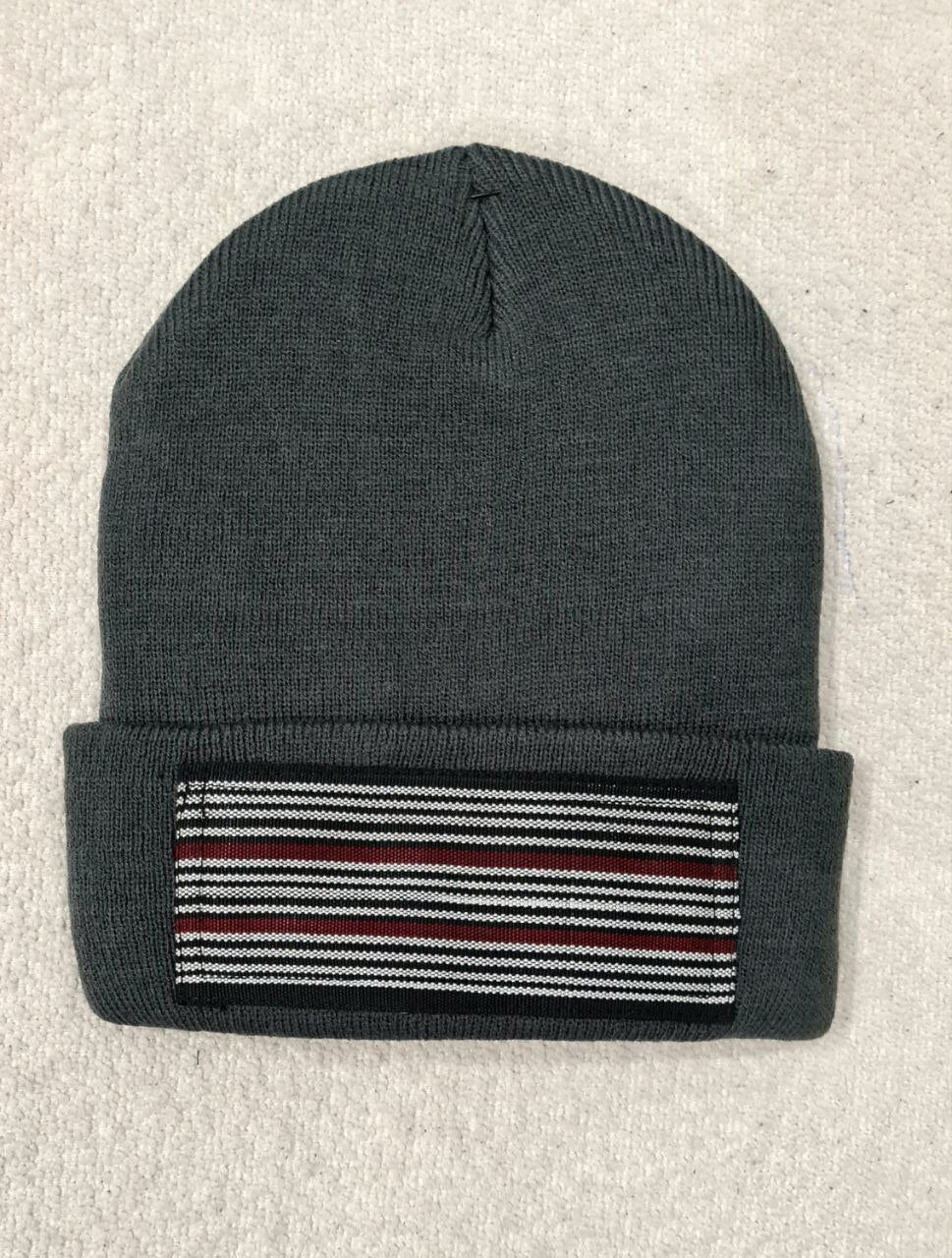 Bonnet en laine gris charbon avec protection isotherme Thinsulate™ – Pagne Africain tissé en bonnet en laine et pagne africain artisanal africain - KaolackCreations