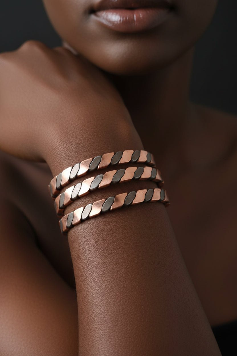 Bracelet africain de protection en métal – Jàmm en Bracelets artisanal africain - KaolackCreations