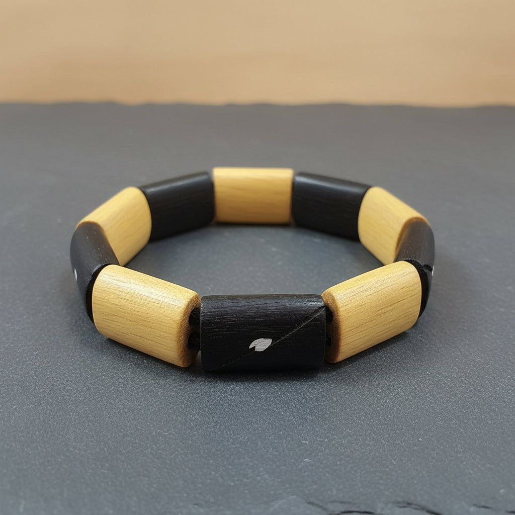 Cadeau Homme - Bracelet Africain en Bois en artisanal africain - KaolackCreations