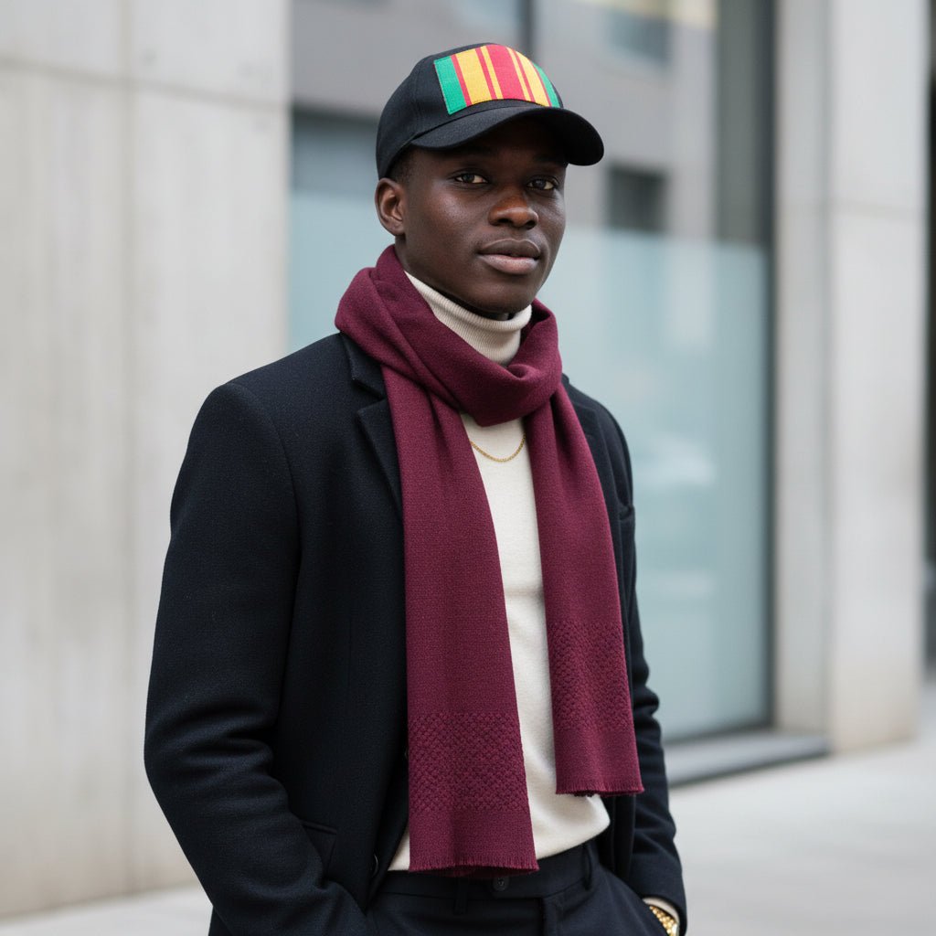 Casquette en coton 5 panneaux – Pagne tissé Africain en casquette et pagne tissé africain artisanal africain - KaolackCreations