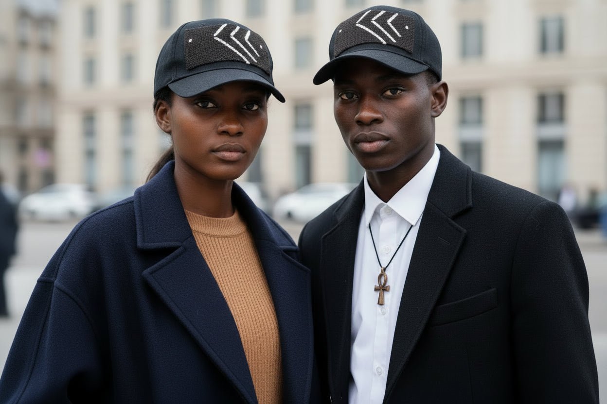 Casquette en coton 5 panneaux – Pagne tissé Africain en casquette et pagne tissé africain artisanal africain - KaolackCreations