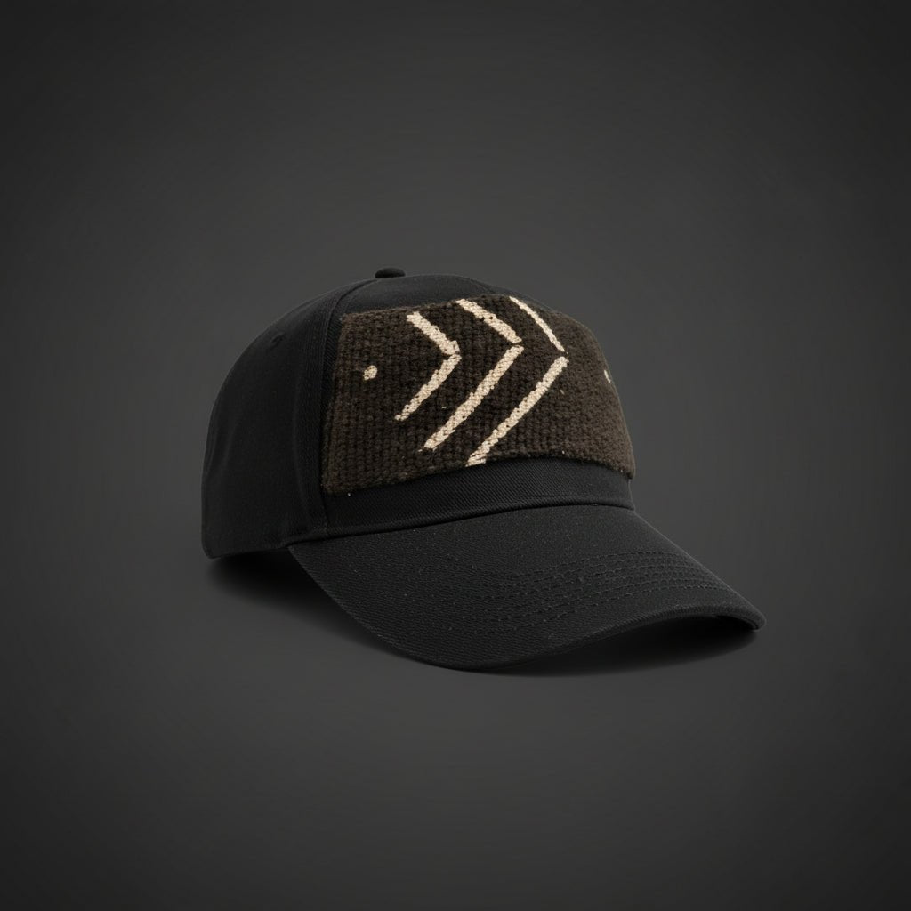 Casquette en coton 5 panneaux – Pagne tissé Africain en casquette et pagne tissé africain artisanal africain - KaolackCreations