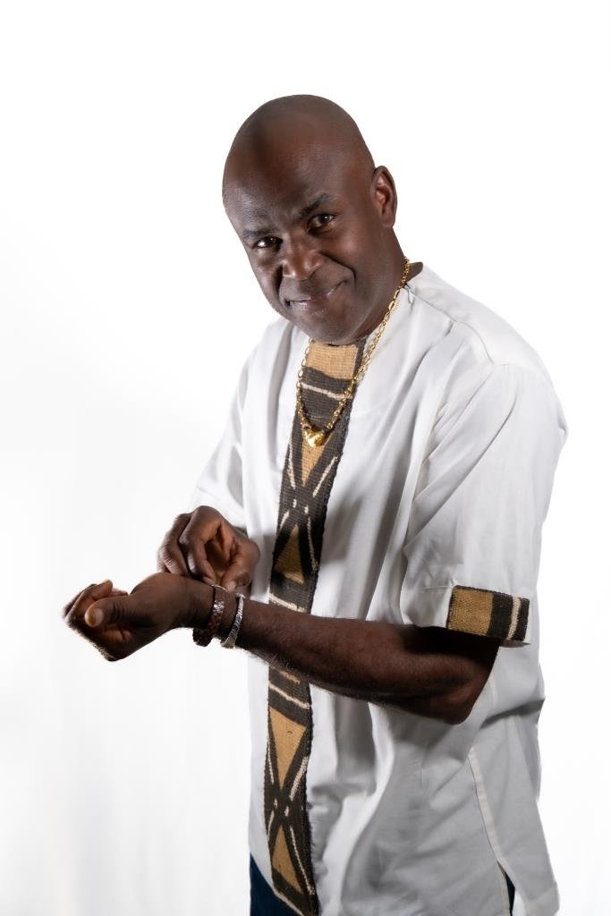 Chemise Homme KAARTA Bi - Matière en Coton & Bogolan | Vêtement Africain Traditionnel pour Homme en Chemise homme africaine Kaarta Bogolan artisanal africain - KaolackCreations