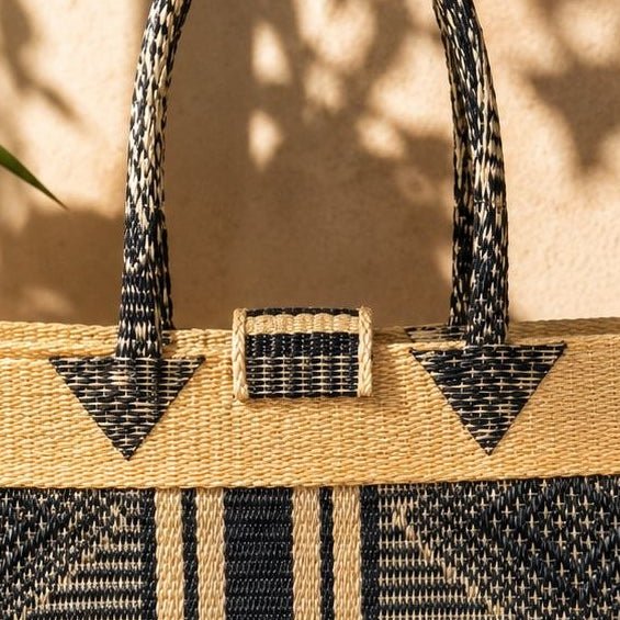 Collection Bassang | Cabas africains recyclés en Sac artisanal africain - KaolackCreations