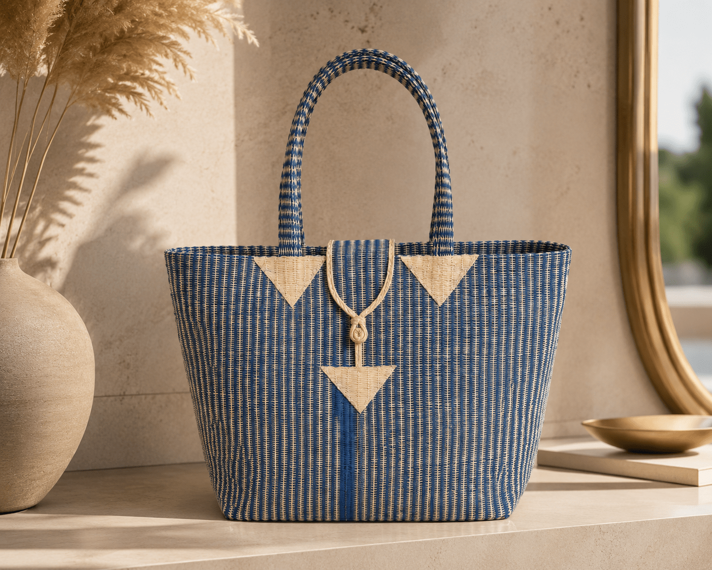 Collection Bassang | Cabas africains recyclés en Sac artisanal africain - KaolackCreations