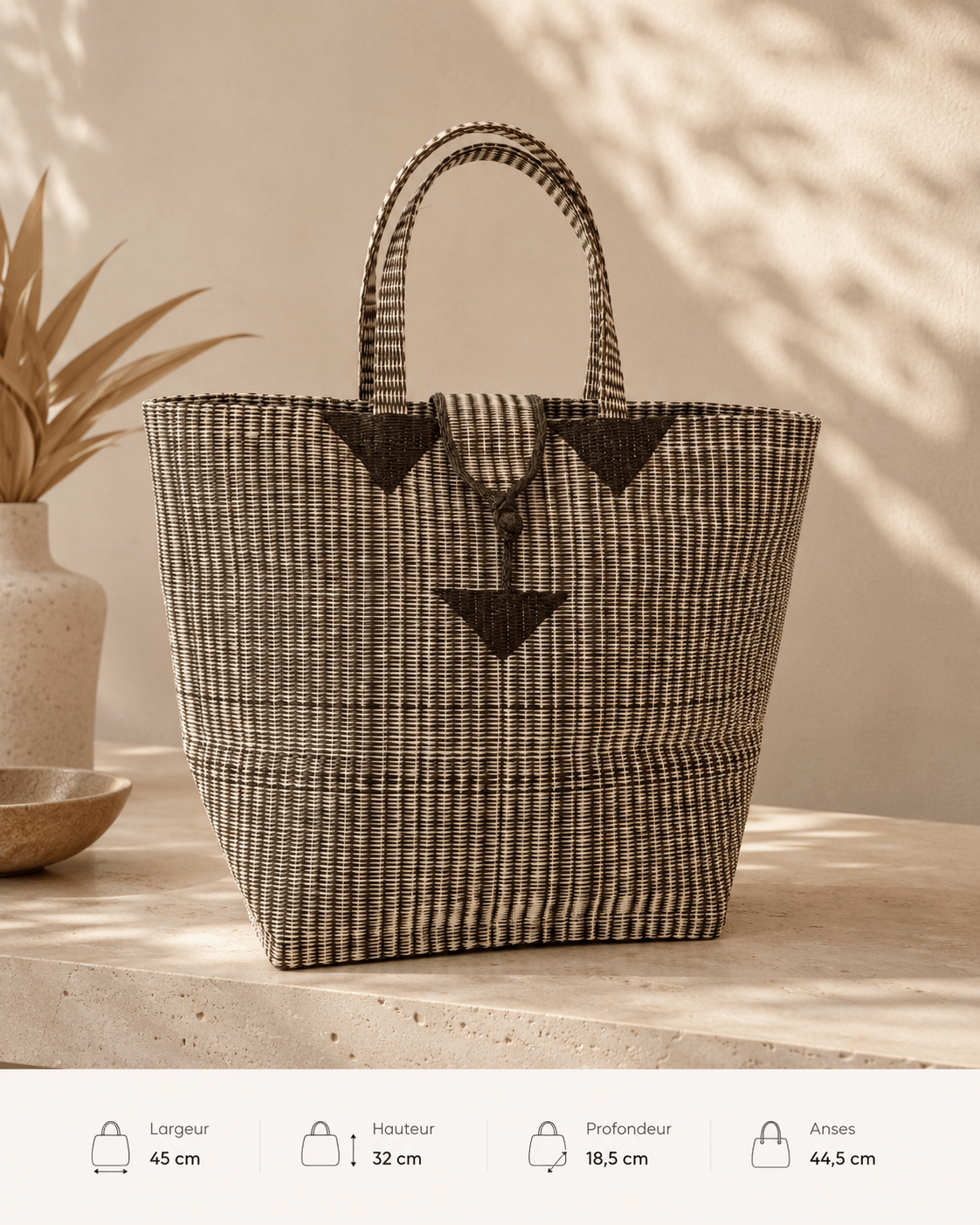 Collection Bassang | Cabas africains recyclés en Sac artisanal africain - KaolackCreations