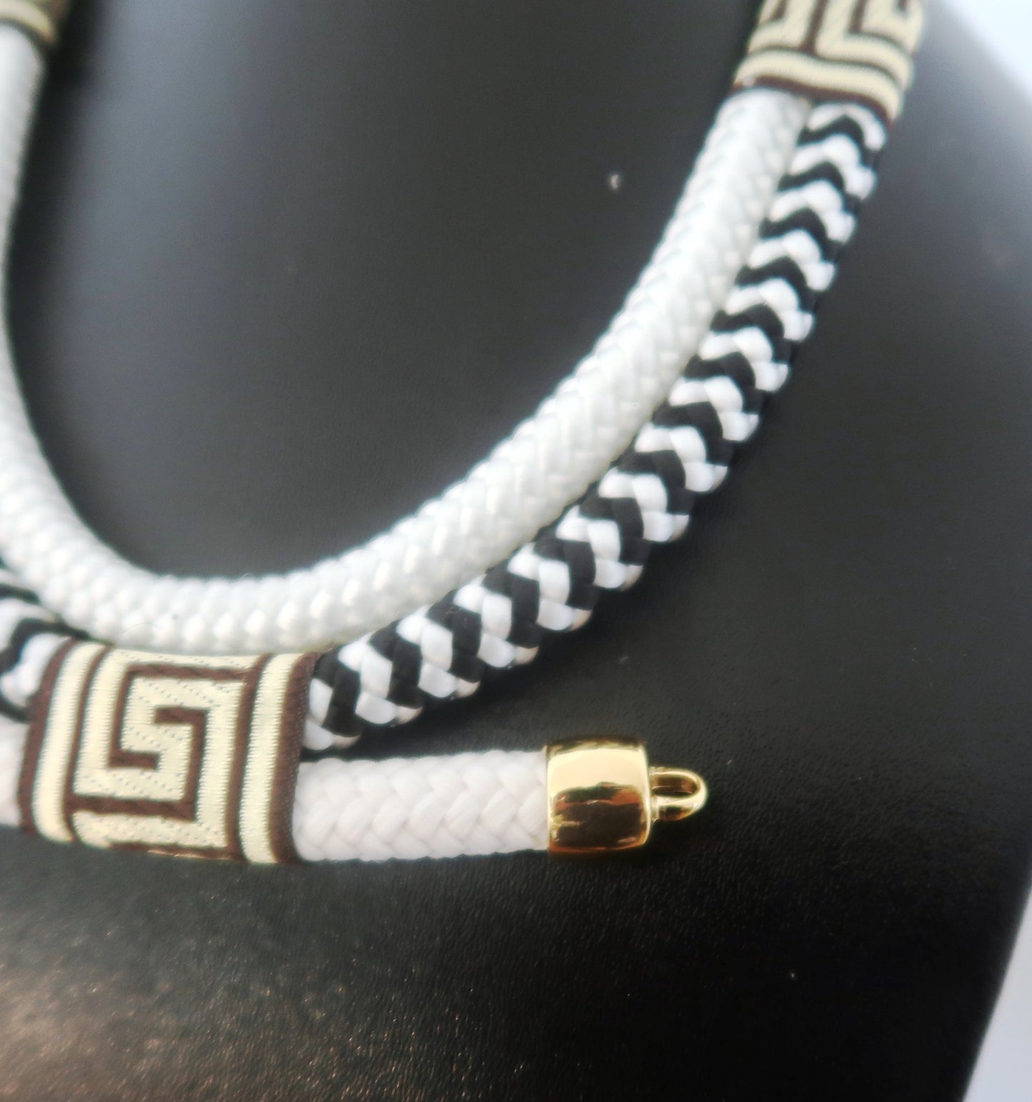 Collier Africain en Cordage "Ceddo" - Inspiration "Baye Fall" du Sénégal en Collier ceddo artisanal africain - KaolackCreations