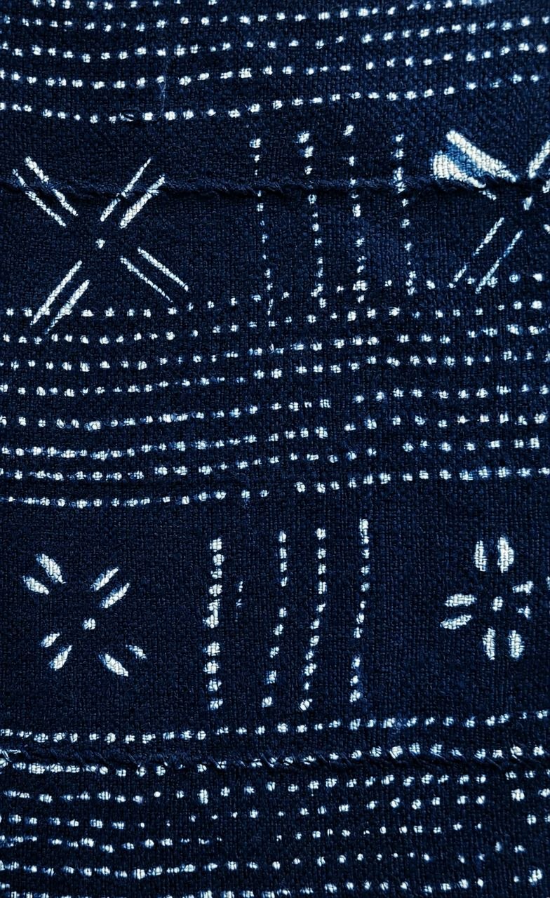 lépi de guinée indigo artisanal tissé by kaolack creations