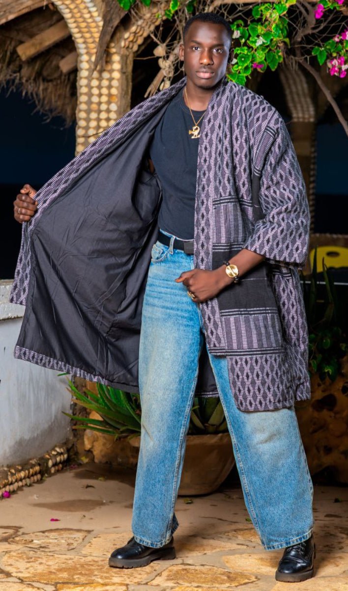 look urbain homme manteau-veste kimono Manjak 