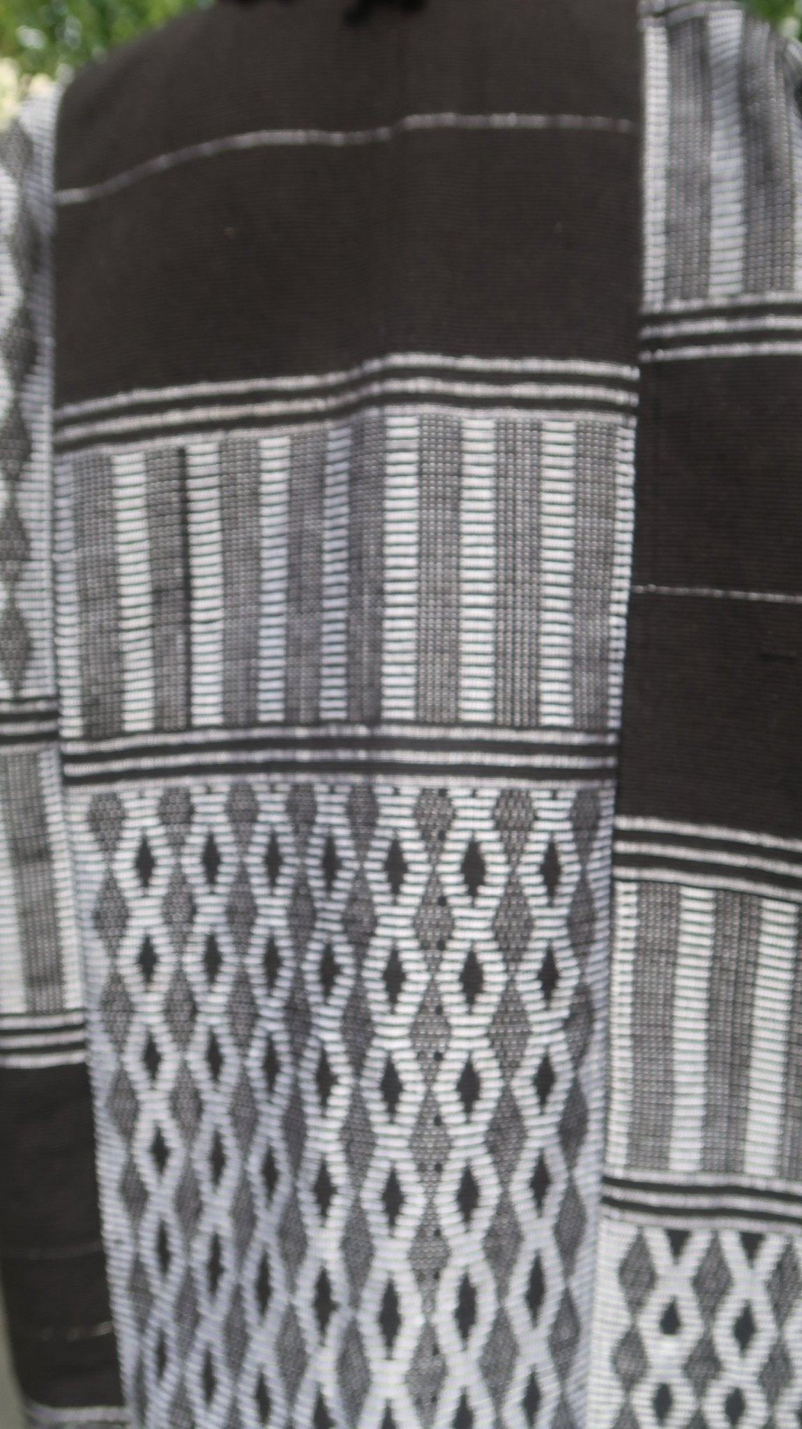 pagne tissé manjak detail motifs by KaolackCreations