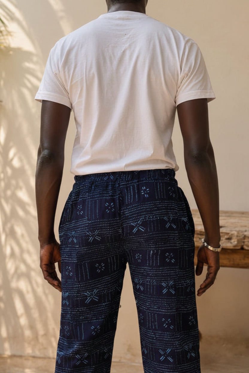 Pantalon en Lépi de Guinée-Conakry – 100 % coton en Vêtements > Pantalons artisanal africain - KaolackCreations