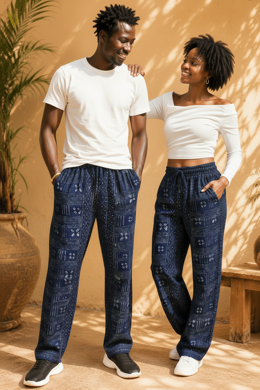 Pantalon en Lépi de Guinée-Conakry – 100 % coton en Vêtements > Pantalons artisanal africain - KaolackCreations