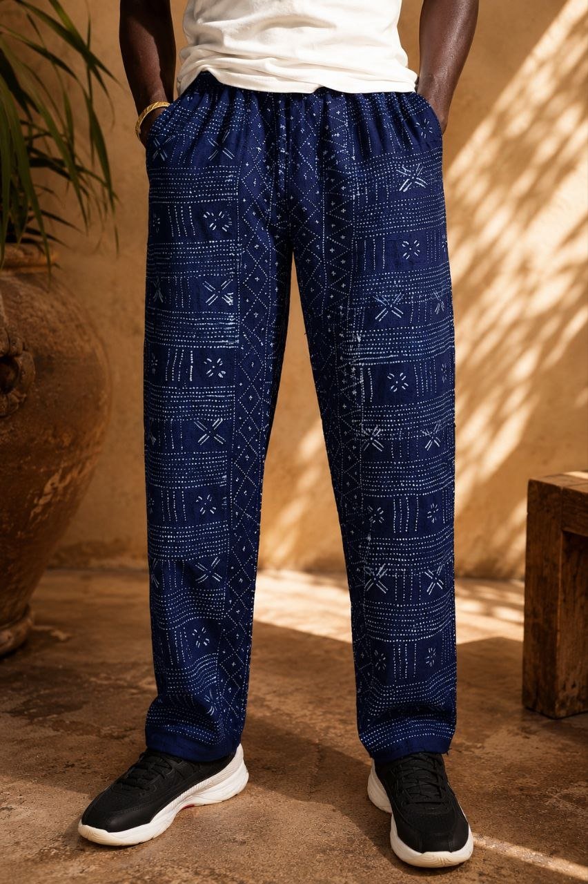 Pantalon en Lépi de Guinée-Conakry – 100 % coton en Vêtements > Pantalons artisanal africain - KaolackCreations