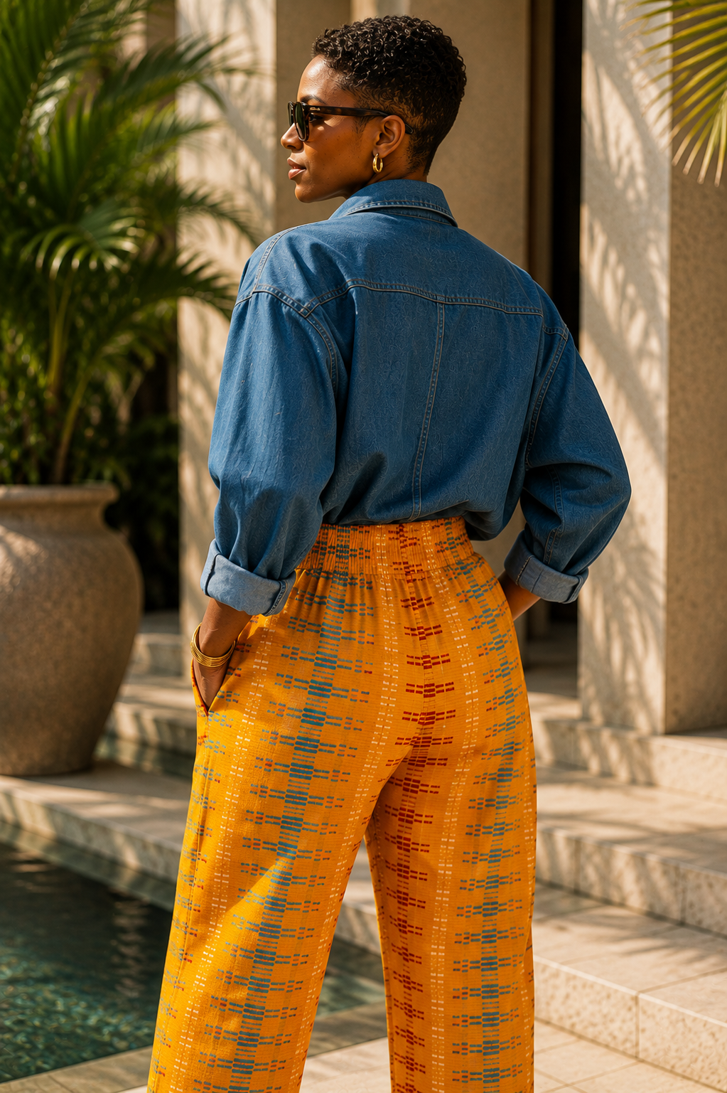 pantalon-kita-kente-akan-mixte-femme-vue-dos-pagne-tisse-main