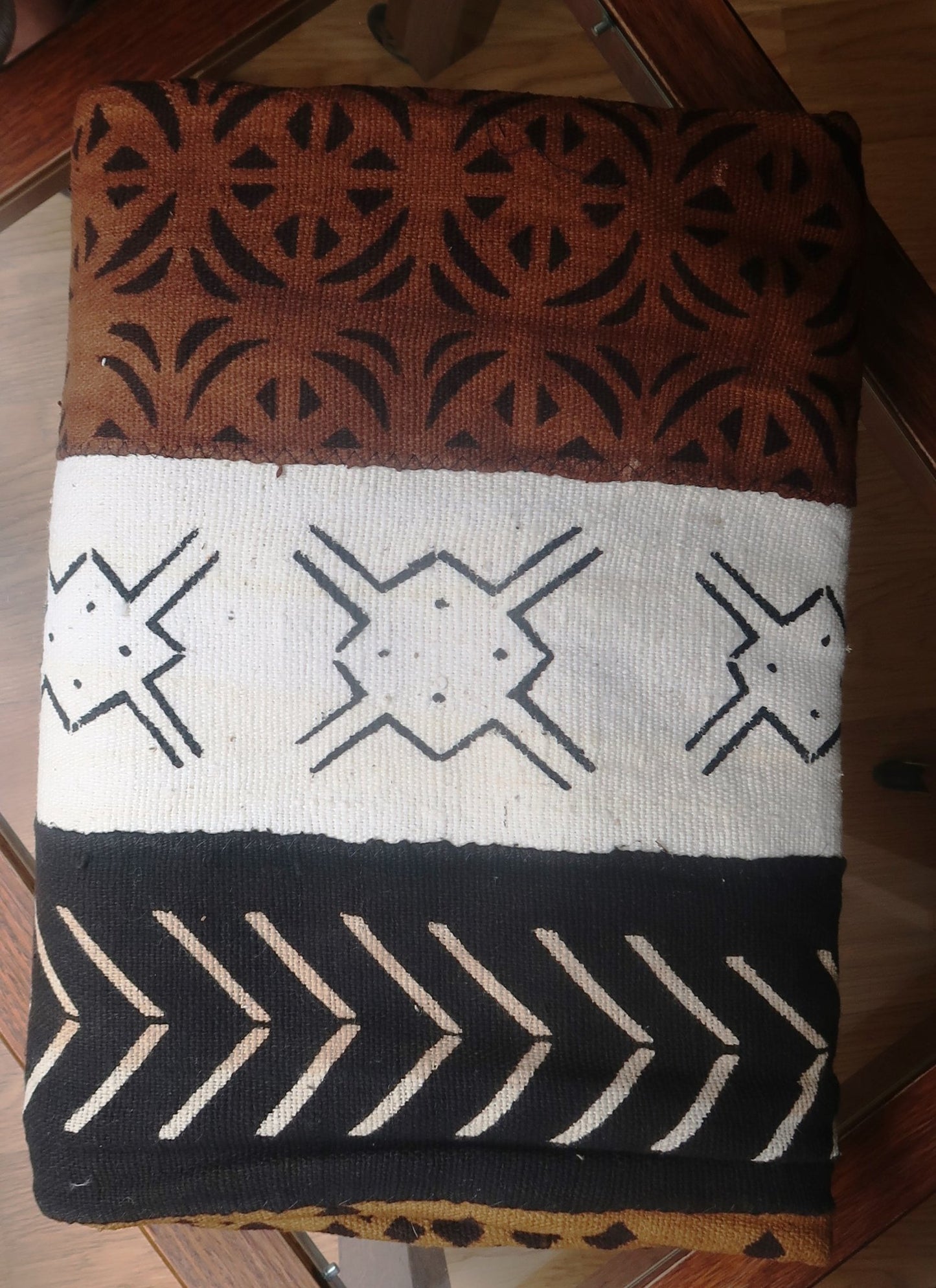 Véritable Bogolan du Mali - Tissé et Teint à la Main Artisanalement en Bogolan, pièce à coudre artisanal africain - KaolackCreations