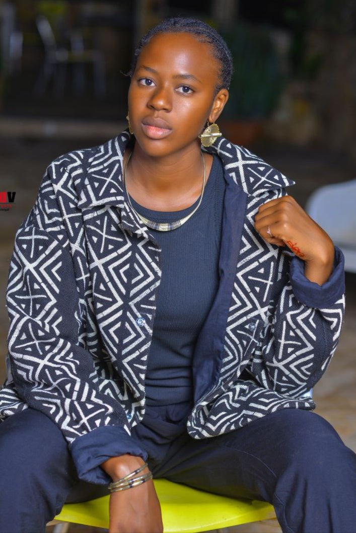 Veste en bogolan femme doublée