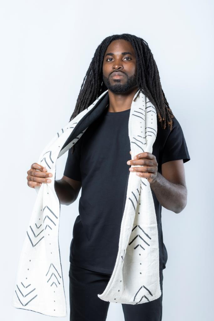 echarpe bogolan homme mode africaine kaolack creations