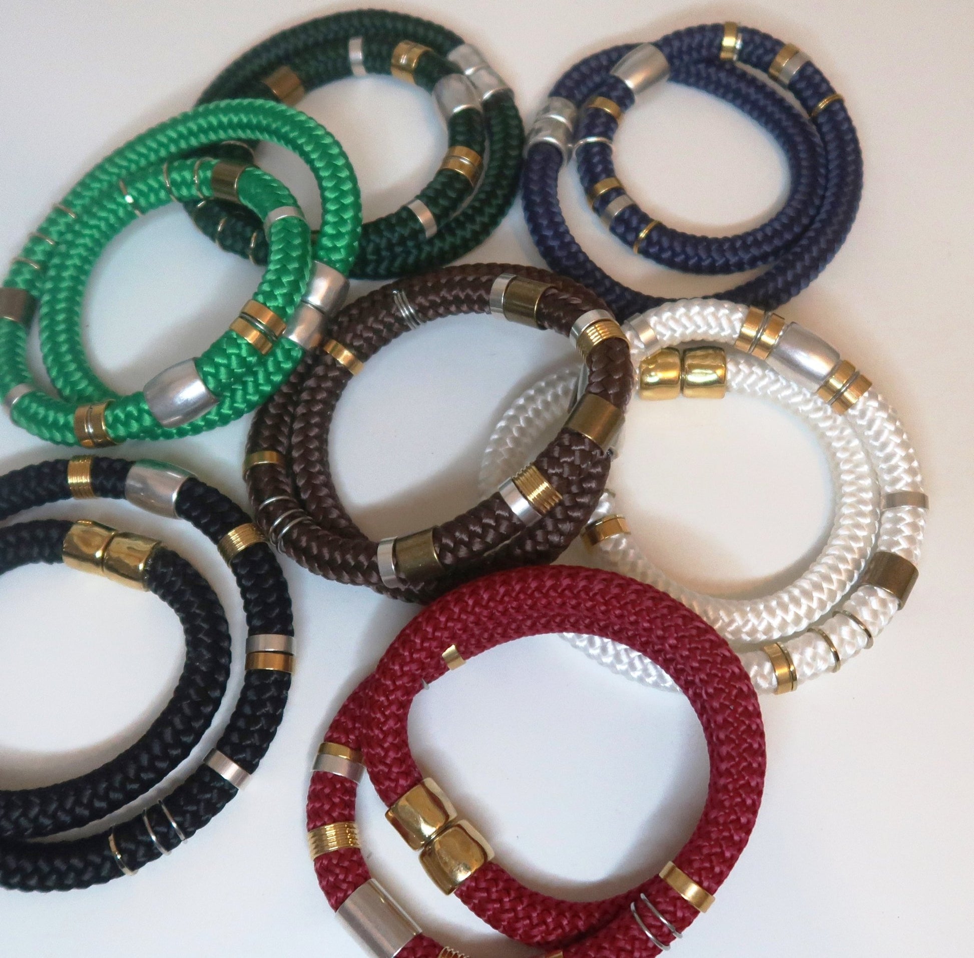 Collier Atoum Cordage et bagues repositionnables en collier homme cordage artisanal africain - KaolackCreations