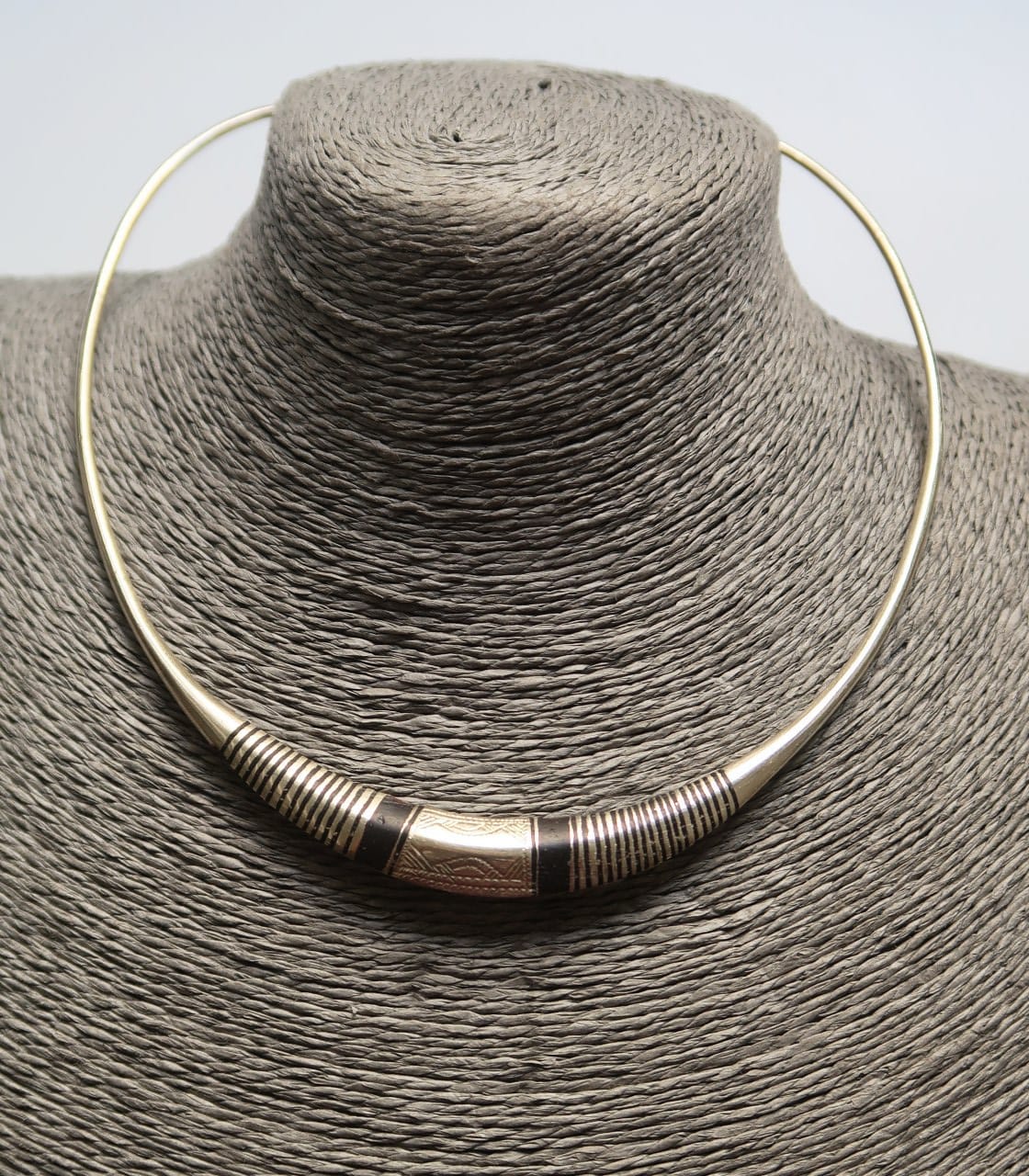 Collier Peul "Afi"en Bronze en Bijoux artisanal africain - KaolackCreations