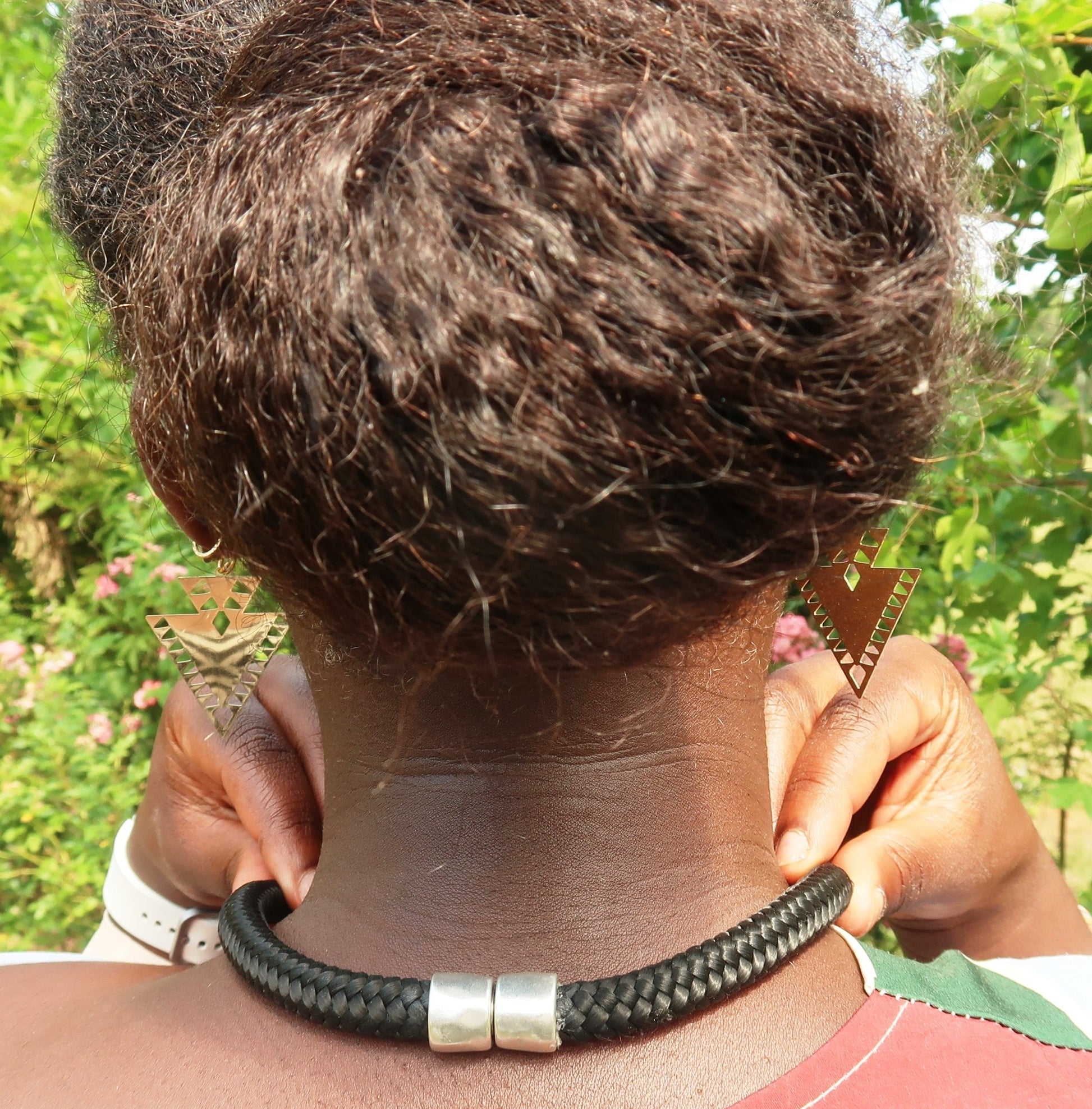 Collier Tiyi en Collier cordage femme artisanal africain - KaolackCreations