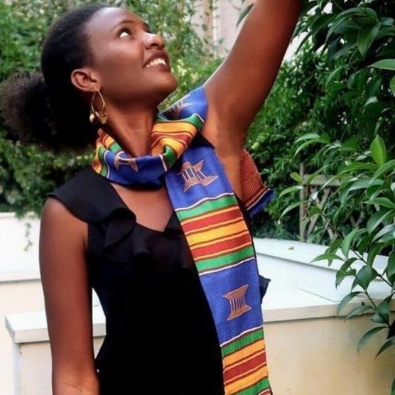 Echarpe en Kita/kente tissé en Echarpe Kita Kente artisanal africain - KaolackCreations