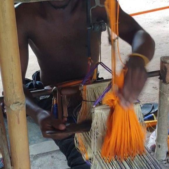 Echarpe en Kita/kente tissé en Echarpe Kita Kente artisanal africain - KaolackCreations