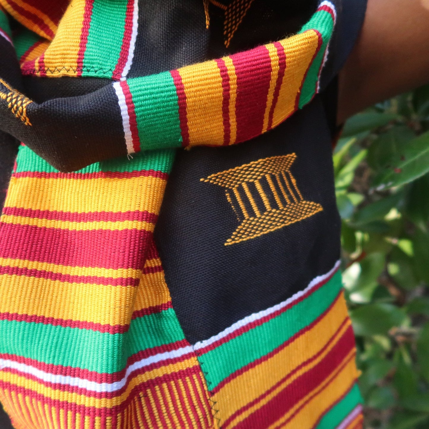 Echarpe en Kita/kente tissé en Echarpe Kita Kente artisanal africain - KaolackCreations