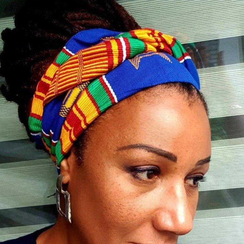 Echarpe en Kita/kente tissé en Echarpe Kita Kente artisanal africain - KaolackCreations