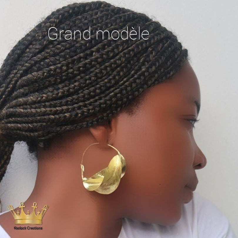 boucles d'oreilles ethniques, bijoux africains